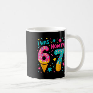 Caneca De Café Eu tinha 6 anos agora tenho 7 Seis Sete Meme Sorve