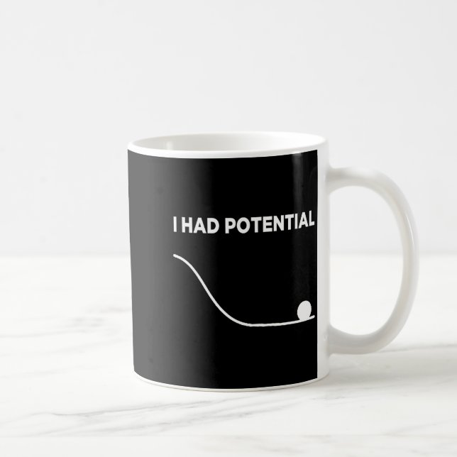 Caneca De Café Eu Tinha Potencial Camiseta.png (Direita)