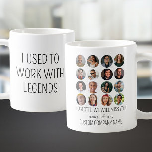 Caneca De Café Eu Trabalhava Com Legendas 16 Foto De Colega