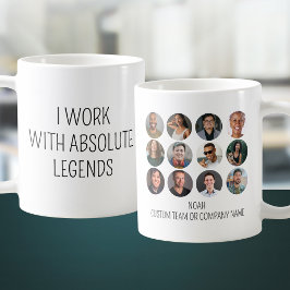 Caneca De Café Eu Trabalho Com Legendas Absolutas 12 Equipe Do Es