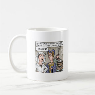 Caneca De Café "Eu uso servo."