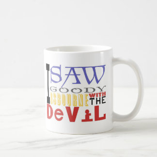 Caneca De Café Eu vi o presente Osbourne com o diabo