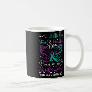 Caneca De Café Eu Visto Awarenes Para Prevenção Do Suicídio Em Te