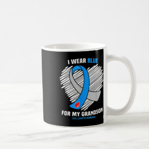 Caneca De Café Eu Visto Azul Para Meu Avô Tipo 1 Diabetes Awaren