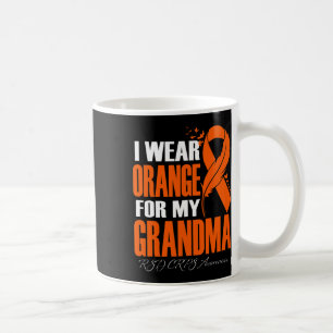 Caneca De Café Eu Visto Laranja Para Minha Avó Rsd Crps Sensibili