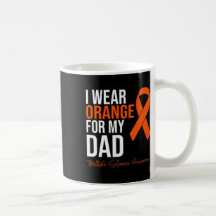 Caneca De Café Eu Visto Laranja Para O Meu Pai, Sra. Warrior Mult