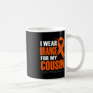 Caneca De Café Eu Visto Laranja Para O Meu Primo RSD Fé de Consci