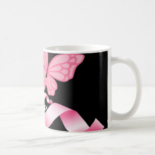 Caneca De Café Eu Visto Rosa Em Memória Da Minha Irmã Cancer Da M