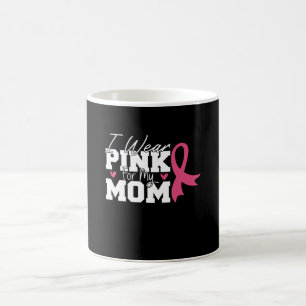 Caneca De Café Eu Visto Rosa Para A Consciência Do Cancer Da Minh
