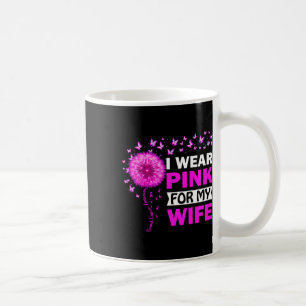 Caneca De Café Eu Visto Rosa Para A Consciência Do Cancer Da Minh