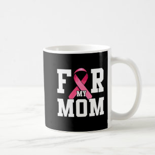 Caneca De Café Eu Visto Rosa Para A Minha Mãe Fita Fita Cor-De-Fi