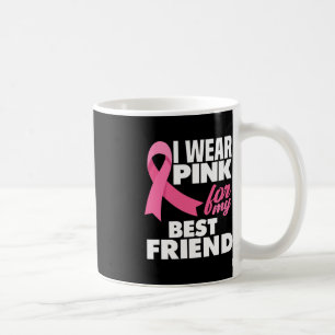 Caneca De Café Eu Visto Rosa Para Meu Melhor Cancer De Mama Conhe