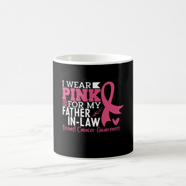 Caneca De Café Eu Visto Rosa Para O Meu Cancer De Mama Do sogro (Centro)