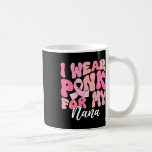 Caneca De Café Eu Visto Rosa Para O Meu Pi De Sensibilização Do C