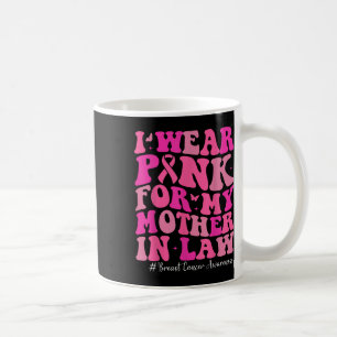 Caneca De Café Eu Visto Rosa Pela Minha Mãe Em Direito Cancer De