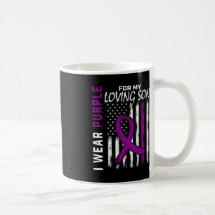 Caneca De Café Eu Visto Roxo Adorando Filho Epilepsia Sensibiliza