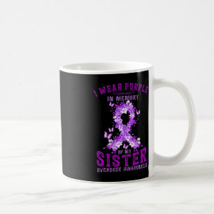 Caneca De Café Eu Visto Roxo Em Memória Da Sobredosagem Da Minha