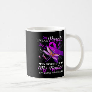 Caneca De Café Eu Visto Roxo Em Memória Da Sobredosagem Do Meu So