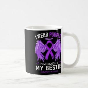 Caneca De Café Eu Visto Roxo Na Memória De Bestie Heimerheimer Aw