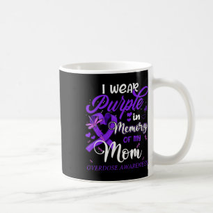Caneca De Café Eu Visto Roxo Na Memória Para A Sobredosagem Da Mi