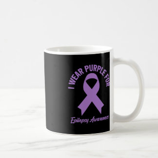 Caneca De Café Eu Visto Roxo Para Consciência Epilepsia - Epileps