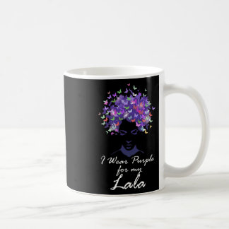Caneca De Café Eu Visto Roxo Para Minha Mãe Lala Apoio Heimerheim