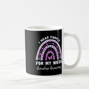 Caneca De Café Eu Visto Roxo Para Minha Sobredosagem Sobredosagem