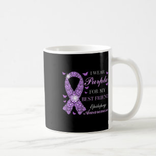 Caneca De Café Eu Visto Roxo Para O Meu Melhor Amigo Awarenes Epi