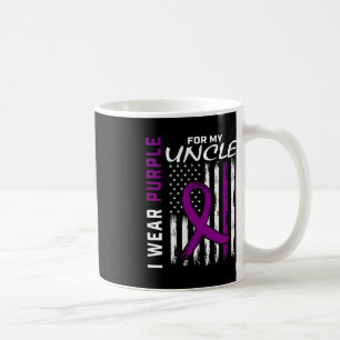 Caneca De Café Eu Visto Roxo Para O Meu Tio Epilepsia Sensibiliza