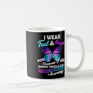 Caneca De Café Eu Visto Teto E Roxo Para Alguém Que Eu Sinto Falt