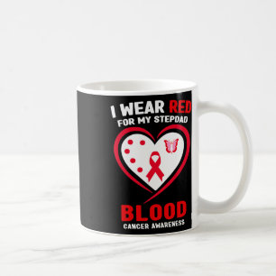 Caneca De Café Eu Visto Vermelho Para A Minha Consciência Do Canc