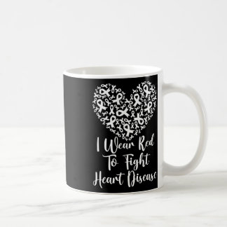 Caneca De Café Eu Visto Vermelho Para Combater A Consciência Da D