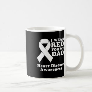 Caneca De Café Eu Visto Vermelho Para O Meu Pai Monte De Consciên