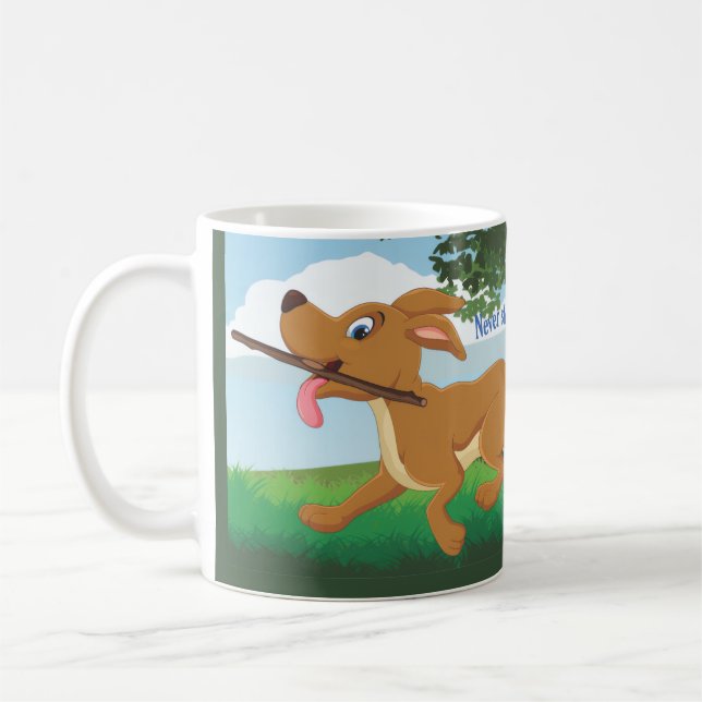 Caneca De Café Eu vivo para buscar (Esquerda)