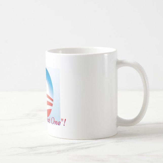 Caneca De Café Eu votei para "esse"! (Direita)