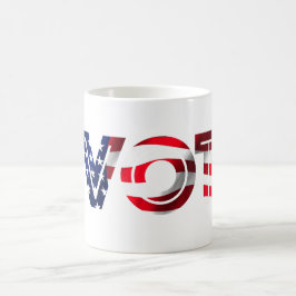 Caneca De Café Eu Voto