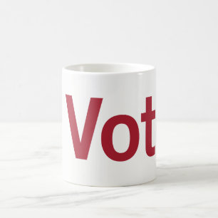 Caneca De Café Eu Voto Mug