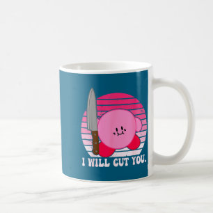 Caneca De Café Eu Vou Cortar Você Citação Engraçada