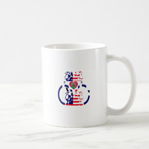 Caneca De Café EUA Belo Design de Arte Incrível