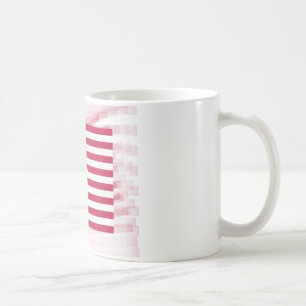 Caneca De Café EUA Flag "Home Sweet Home" Art Impressão
