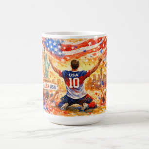 Caneca De Café EUA na Copa do Mundo 2026