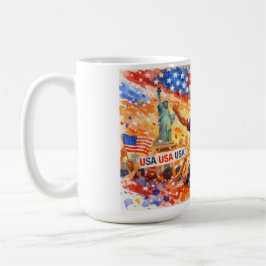 Caneca De Café EUA na Copa do Mundo 2026