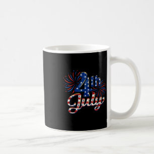 Caneca De Café EUA patriótico 4 de julho