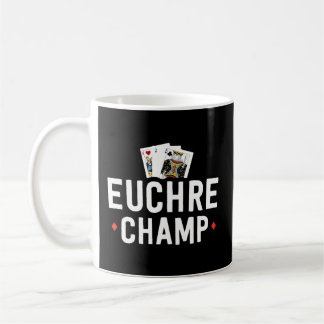 Caneca De Café Euchre Para Torneio Euchre Bustle Player