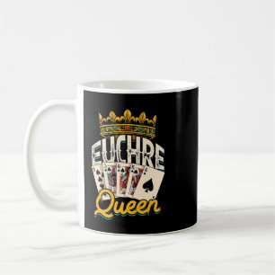 Caneca De Café Euchre Queen Casino Night Poker Spades e Mahjong
