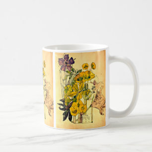 Caneca De Café Euphorbe com Yham por Charles Mackintosh