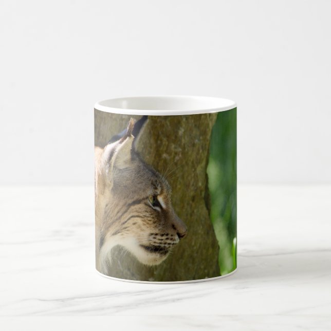 Caneca De Café Eurasian Lynx (Centro)