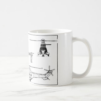 Caneca De Café Eurocopter-Super-Puma-SA-33
