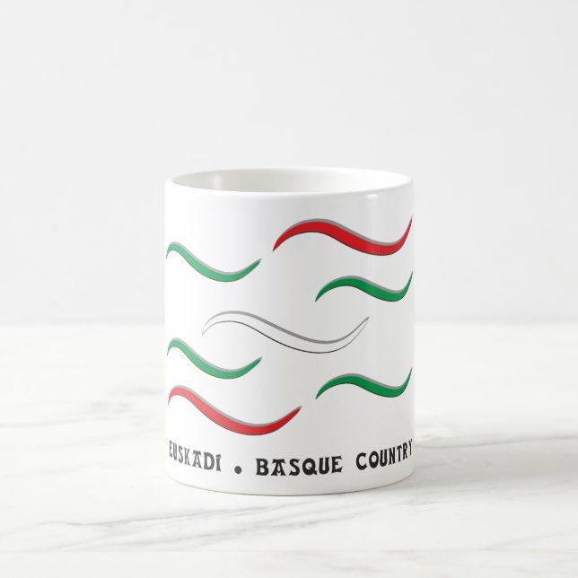 Caneca De Café Euskadi - Basque Country 1 (Centro)