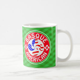 Caneca De Café Euskara Lauburu Cruz Basco Americana